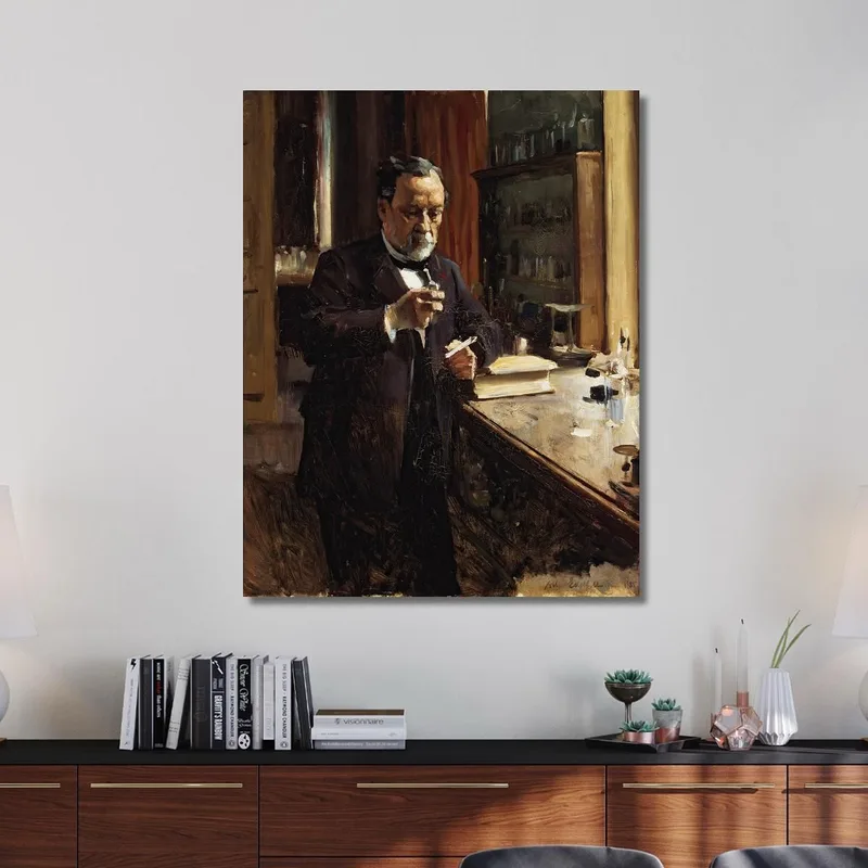Studie Für Das Porträt Von Louis Pasteur Albert Edelfelt