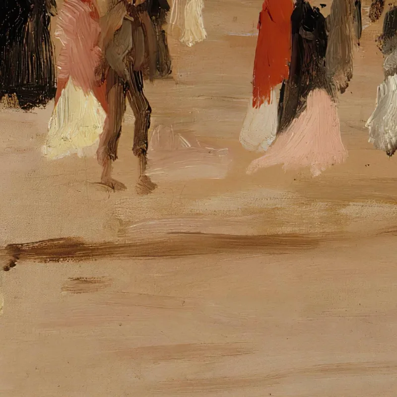 Study For The Shore Road In San Telmo Seville Albert Edelfelt