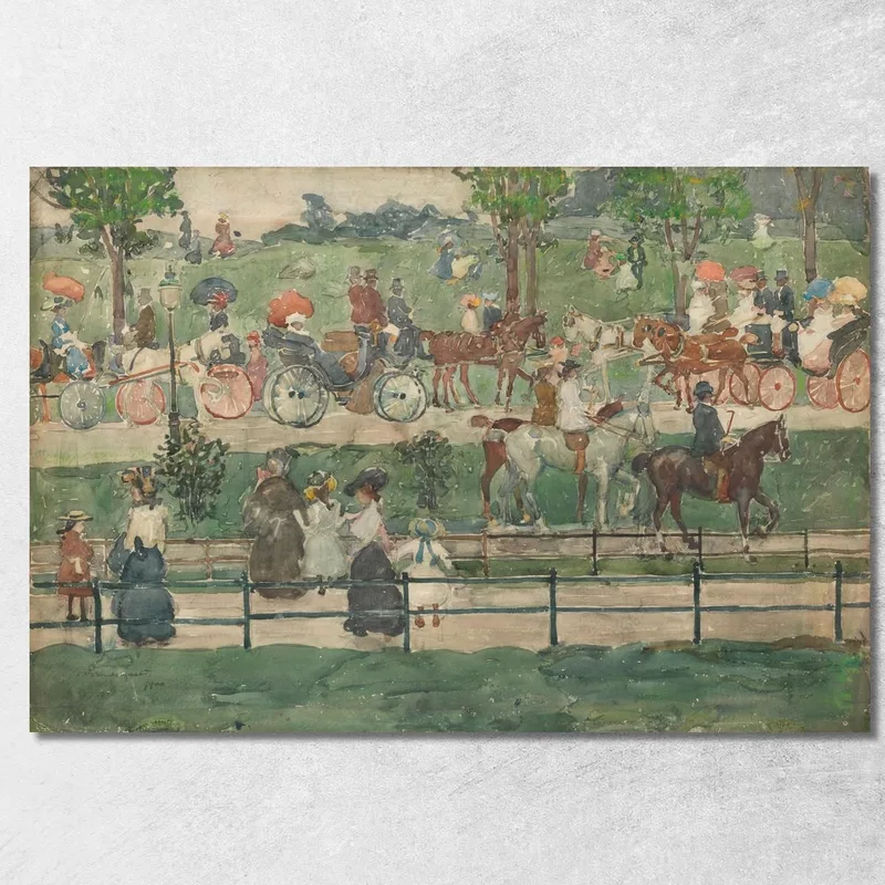 Central Park 2 Maurice Prendergast drucken auf leinwand