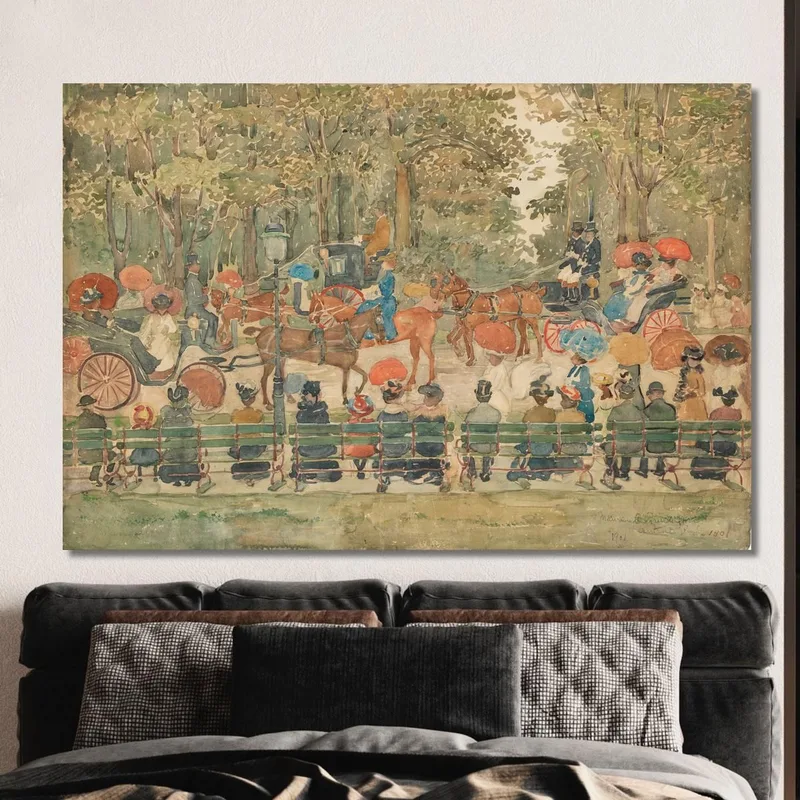 Central Park Maurice Prendergast