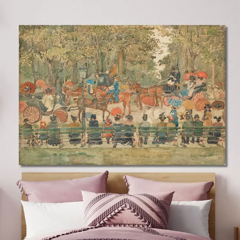 Central Park Maurice Prendergast