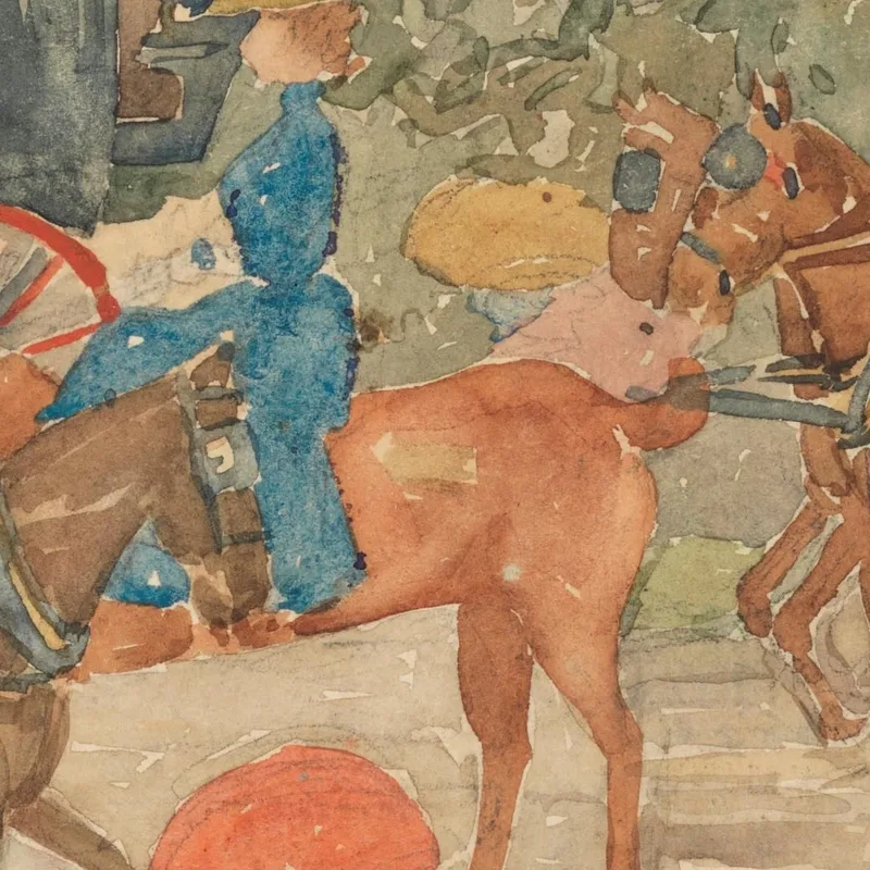 Central Park Maurice Prendergast
