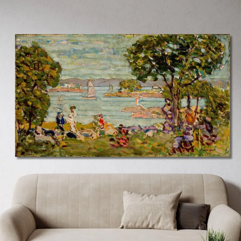 Anse Maine Maurice Prendergast