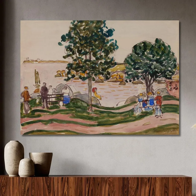 Strada Curva New England Maurice Prendergast