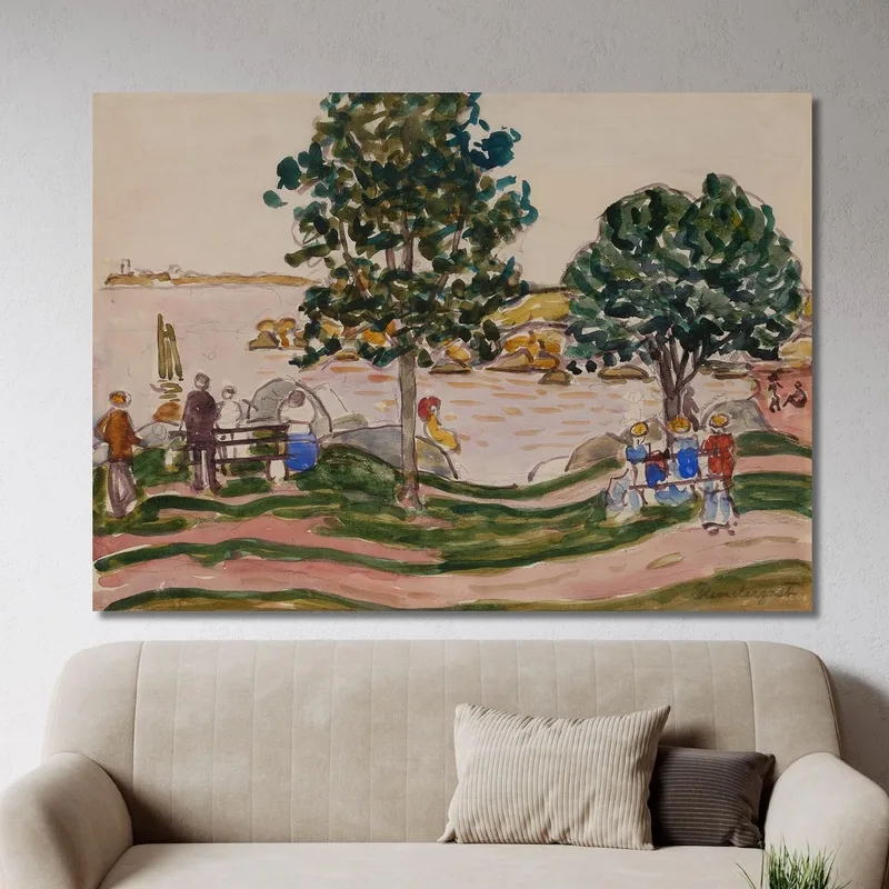Strada Curva New England Maurice Prendergast