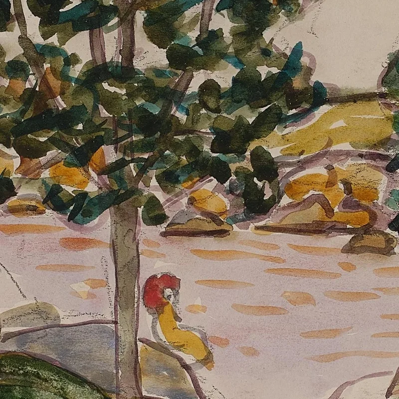 Strada Curva New England Maurice Prendergast