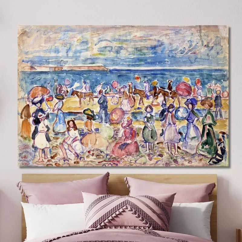 Vacances En Nouvelle-Angleterre Maurice Prendergast