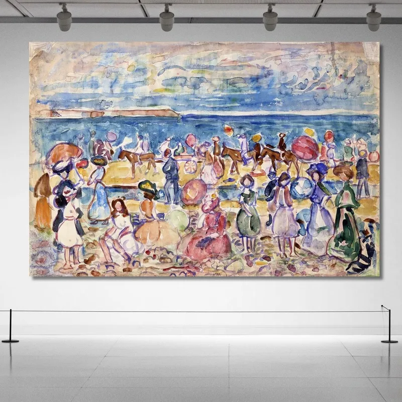 Vacances En Nouvelle-Angleterre Maurice Prendergast