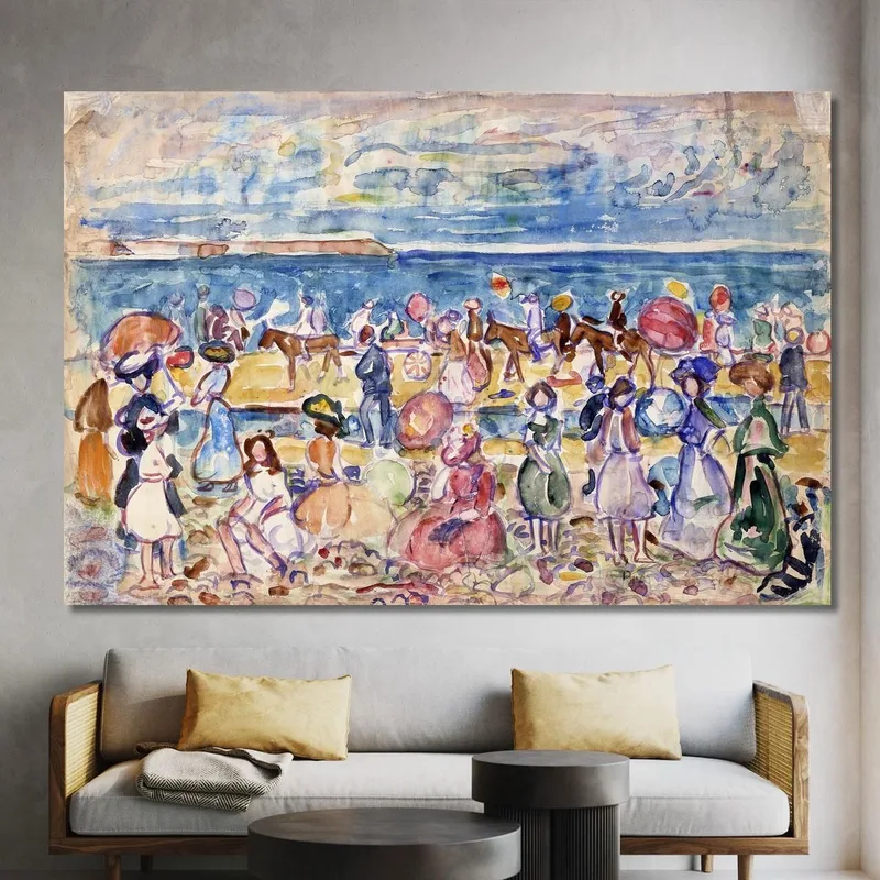 Vacances En Nouvelle-Angleterre Maurice Prendergast