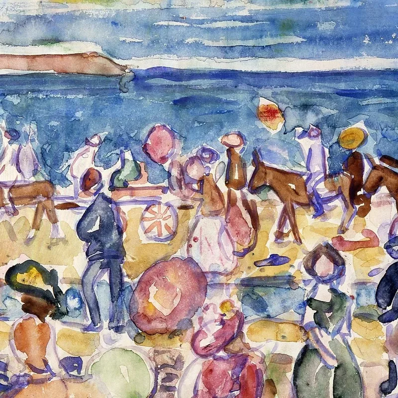 Vacances En Nouvelle-Angleterre Maurice Prendergast