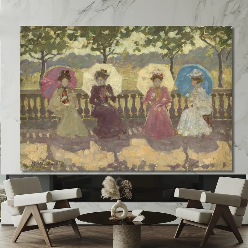 Dans Le Parc Maurice Prendergast