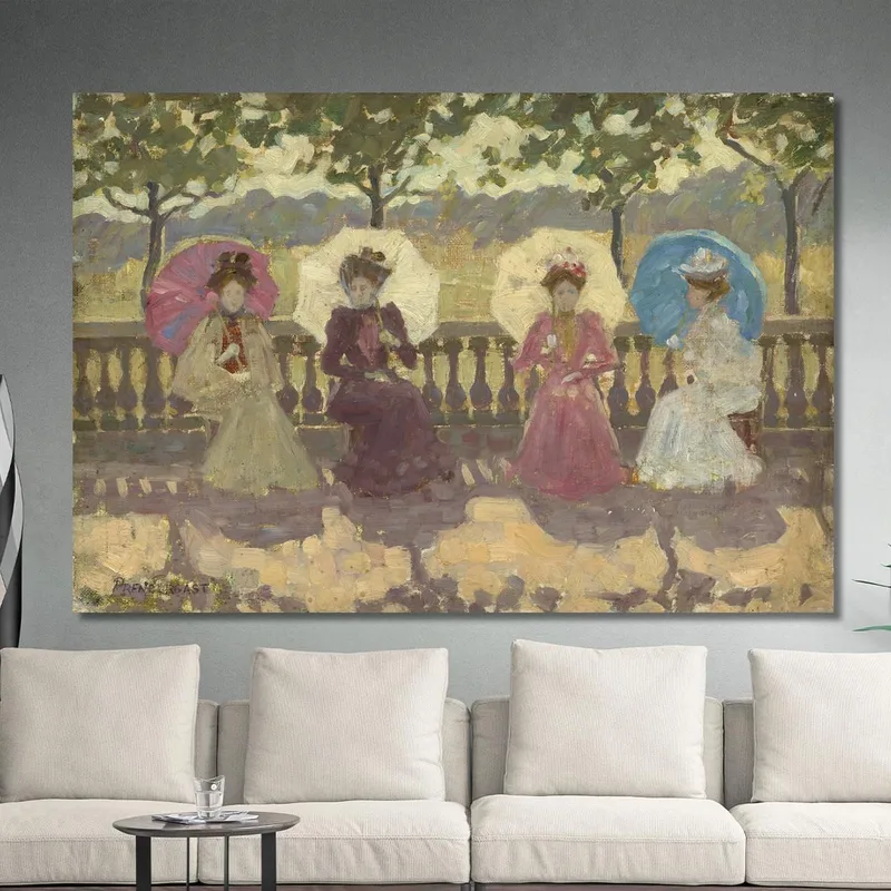 Dans Le Parc Maurice Prendergast