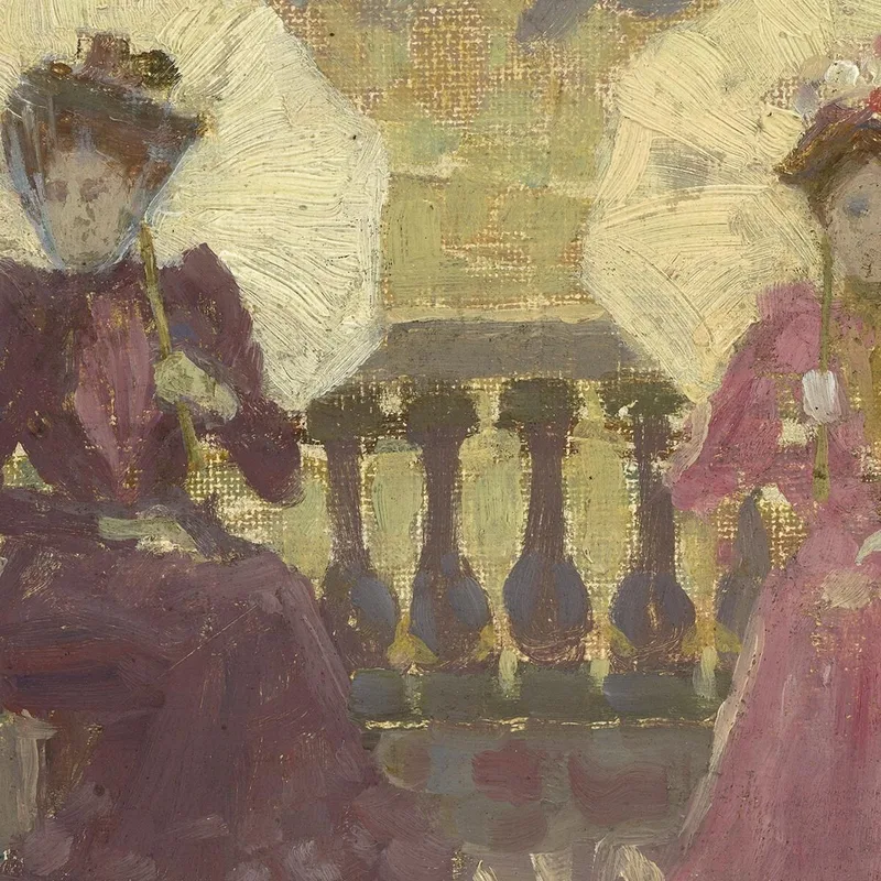 Dans Le Parc Maurice Prendergast