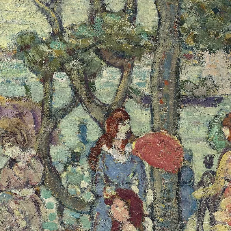 Paysage Avec Figures 2 Maurice Prendergast