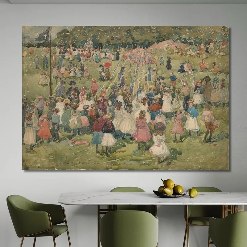 Festa Dei Lavoratori Central Park Maurice Prendergast
