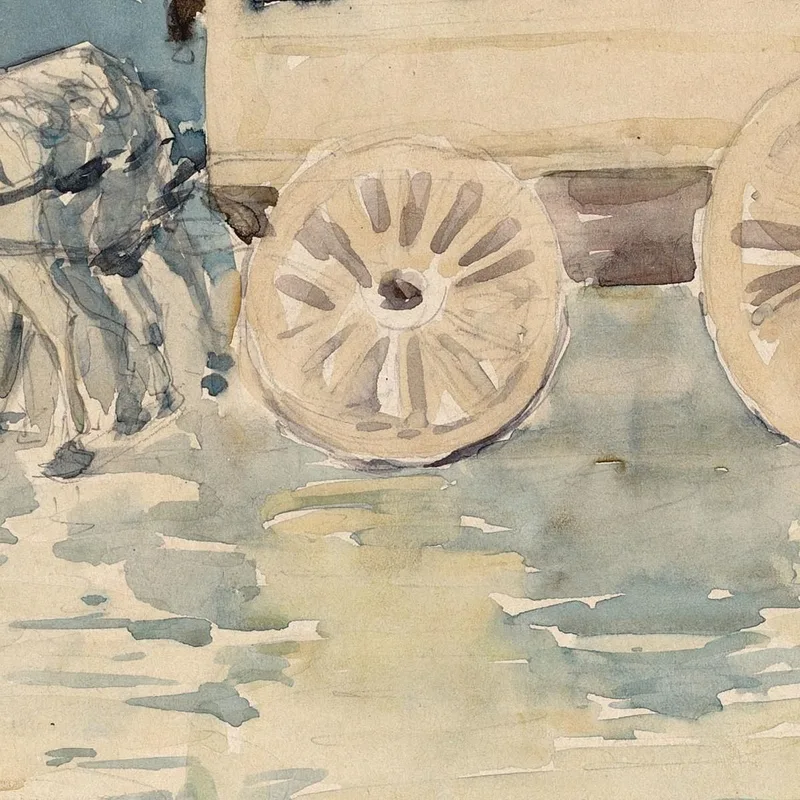 Omnibus Parisien Maurice Prendergast