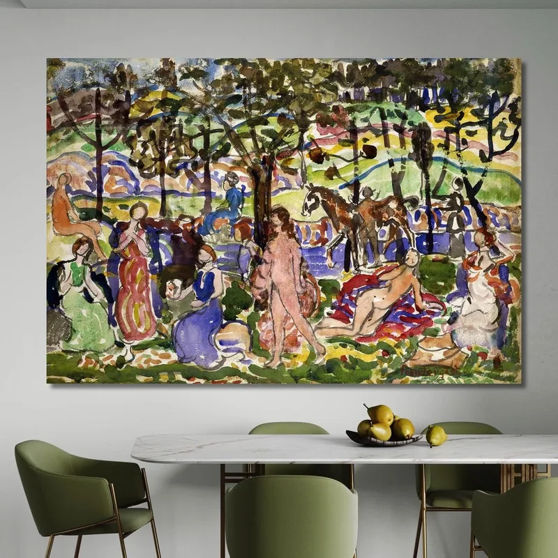 Scène De Parc 2 Maurice Prendergast