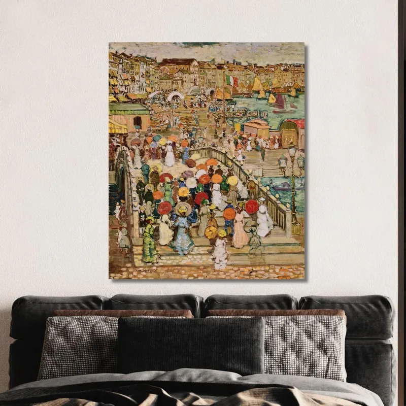 Ponte Della Paglia Maurice Prendergast
