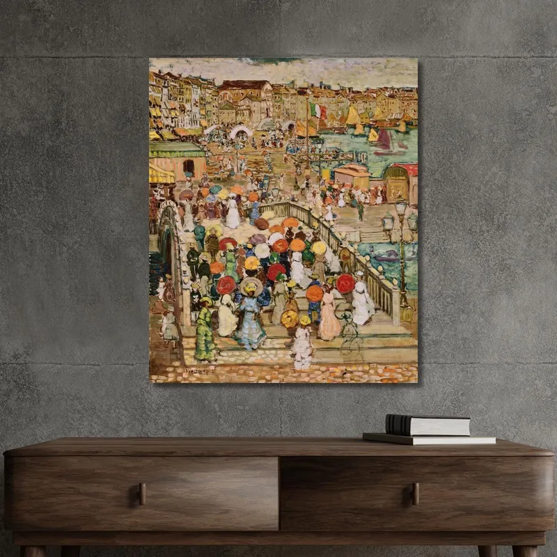 Ponte Della Paglia Maurice Prendergast