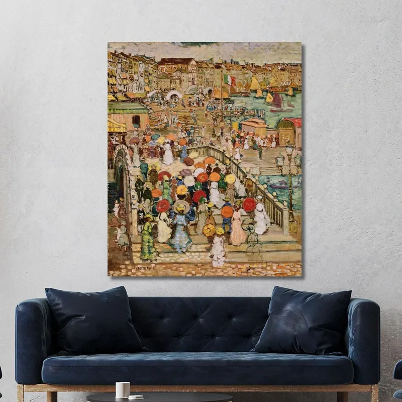 Ponte Della Paglia Maurice Prendergast