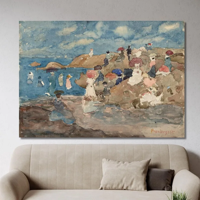 Revere Beach Maurice Prendergast