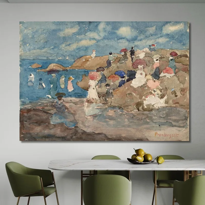 Revere Beach Maurice Prendergast