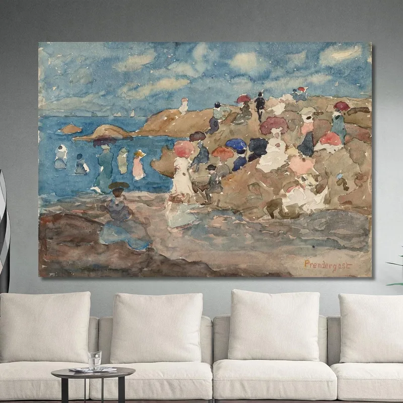 Revere Beach Maurice Prendergast