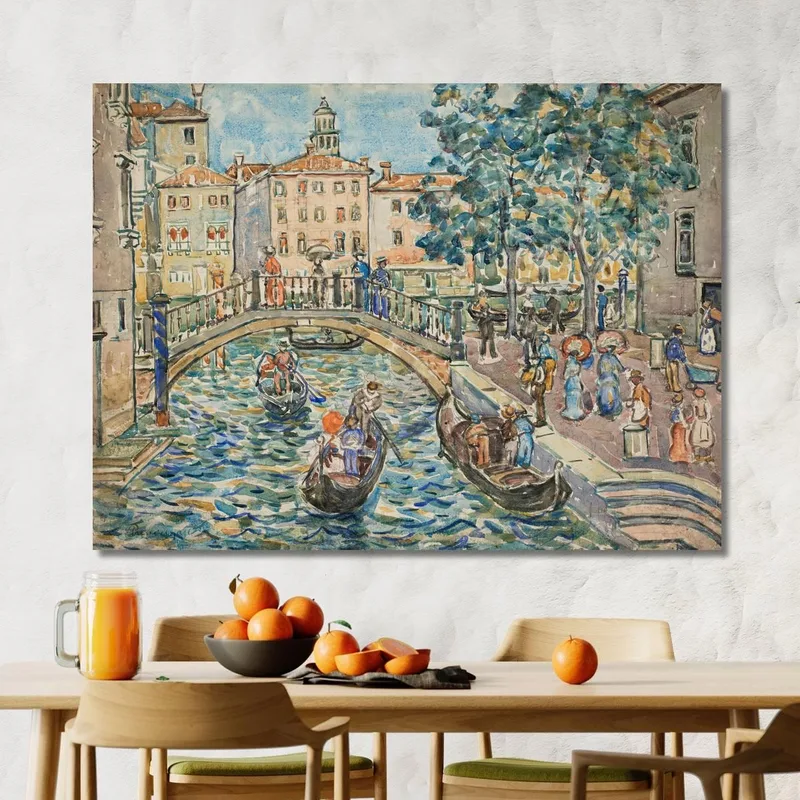 Scène De Venise Maurice Prendergast