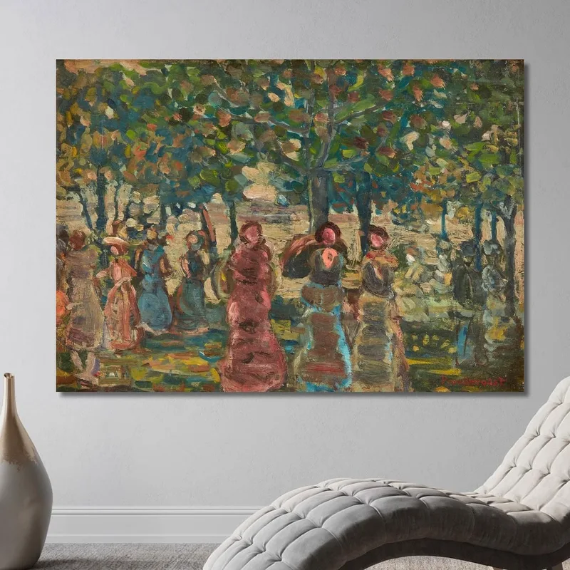 Dimanche Dans Le Parc Maurice Prendergast