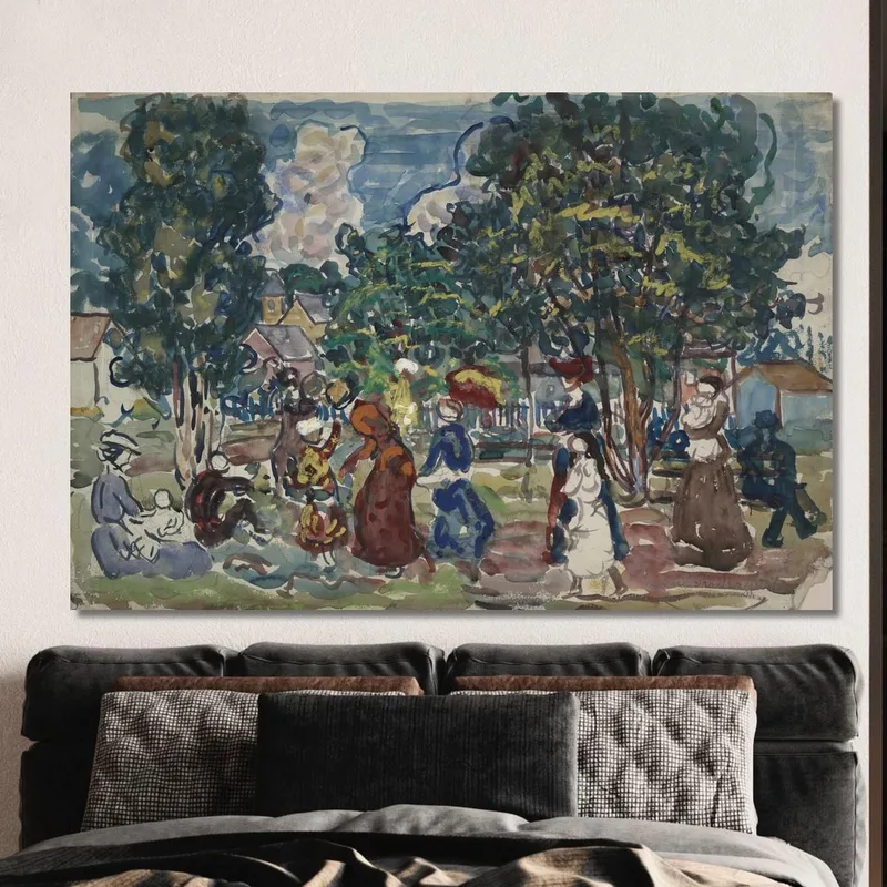 Sonntagspromenade Maurice Prendergast