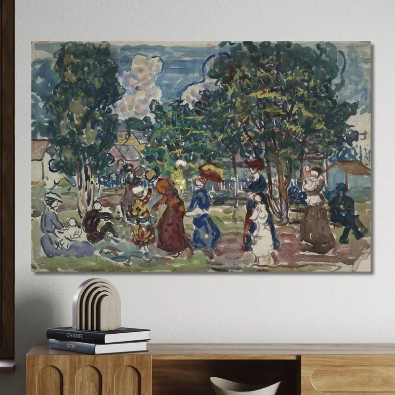 Sonntagspromenade Maurice Prendergast