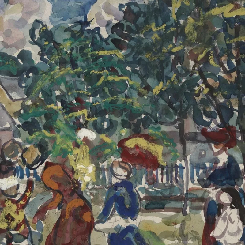 Sonntagspromenade Maurice Prendergast
