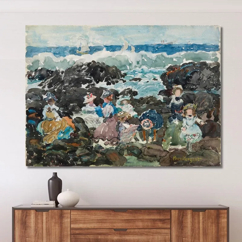 Vagues Cohasset Maurice Prendergast