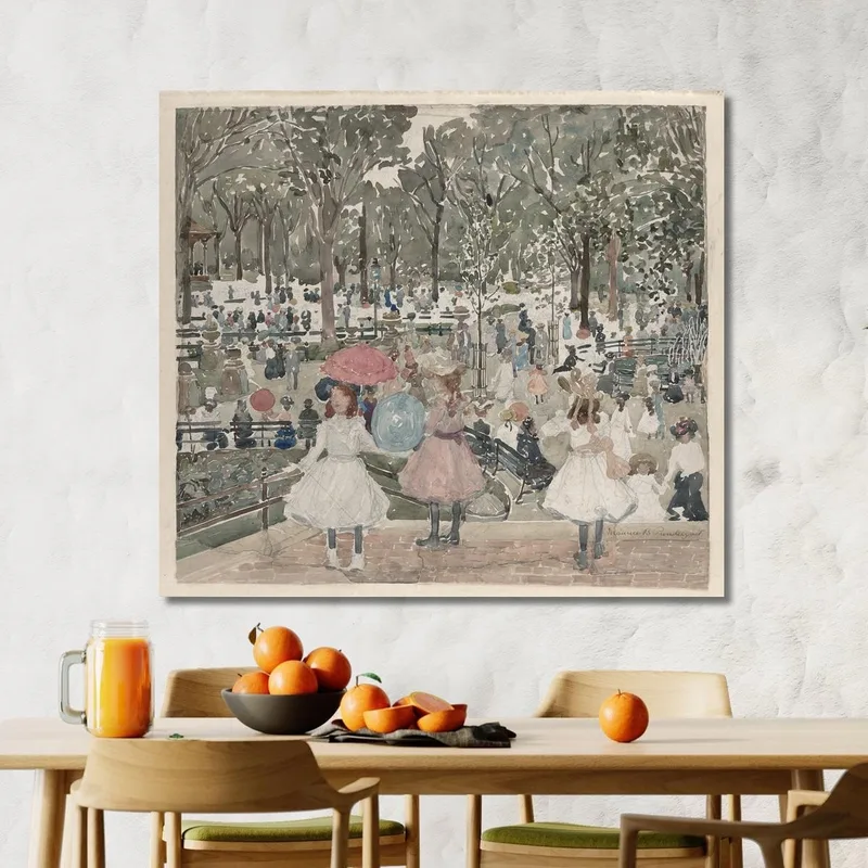 Le Mail Central Park Maurice Prendergast