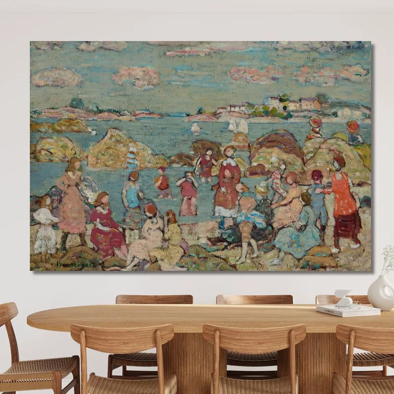 Die Meeresküste Maurice Prendergast