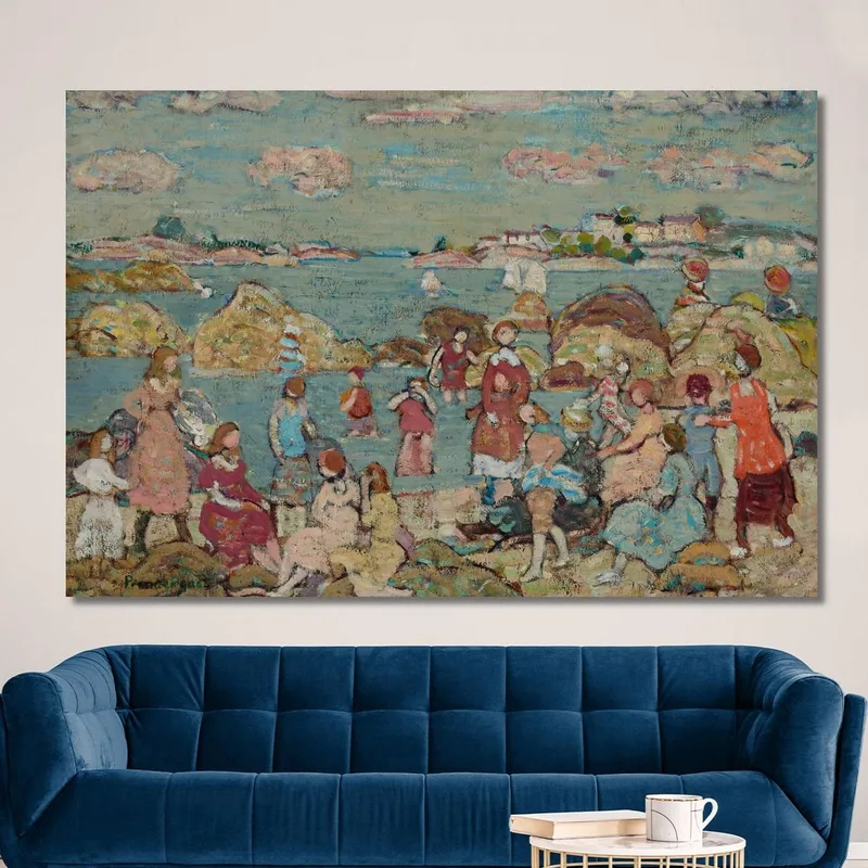 Die Meeresküste Maurice Prendergast
