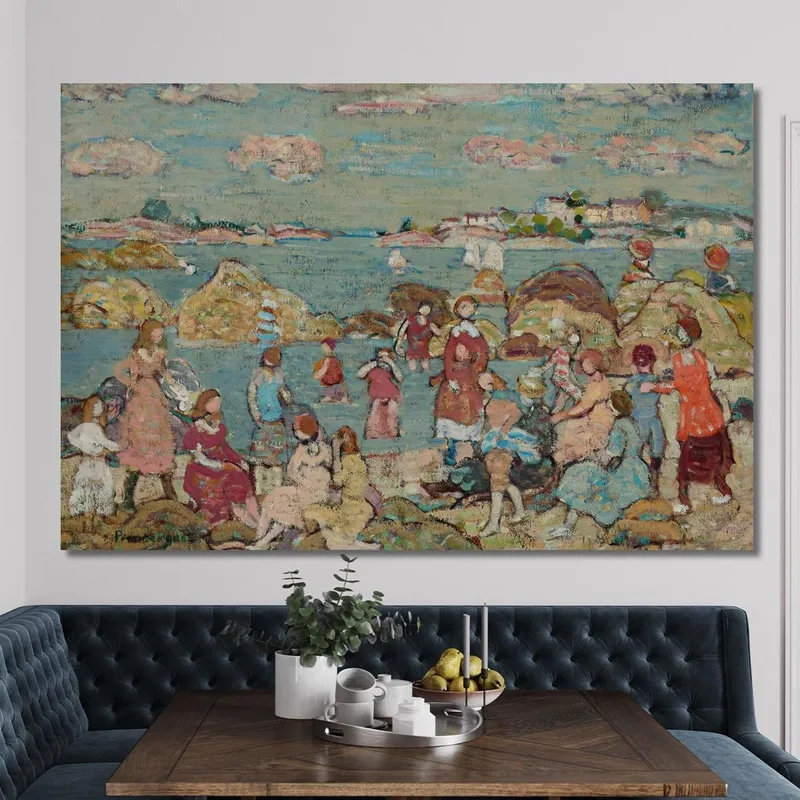 Die Meeresküste Maurice Prendergast