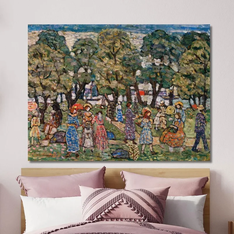 Under The Trees Maurice Prendergast