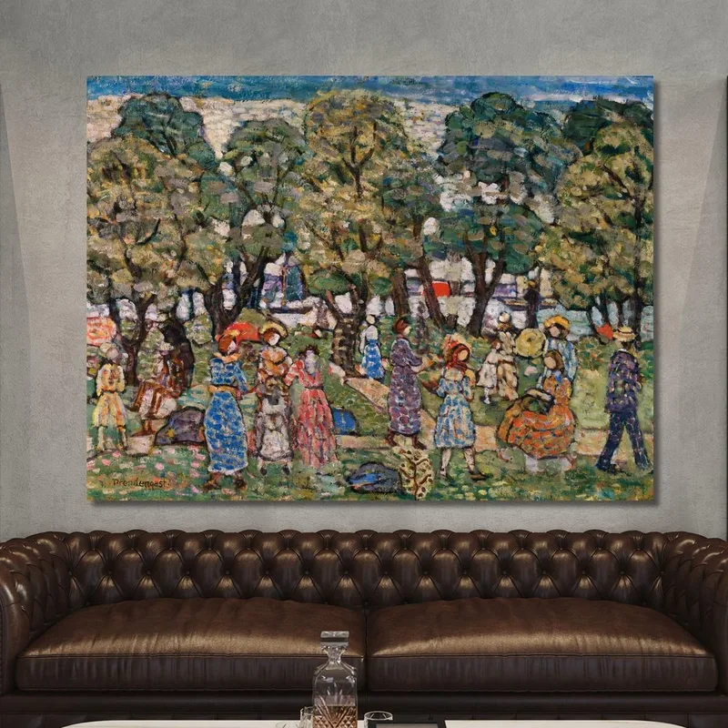 Under The Trees Maurice Prendergast