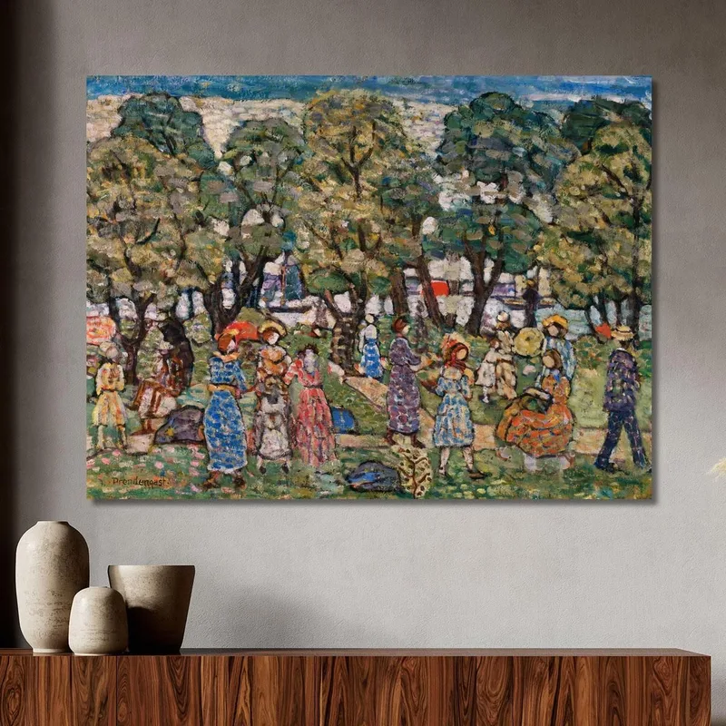 Under The Trees Maurice Prendergast