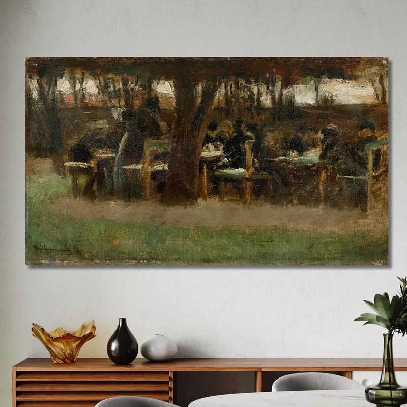 From Etzenhausen Garden Restaurant Max Liebermann