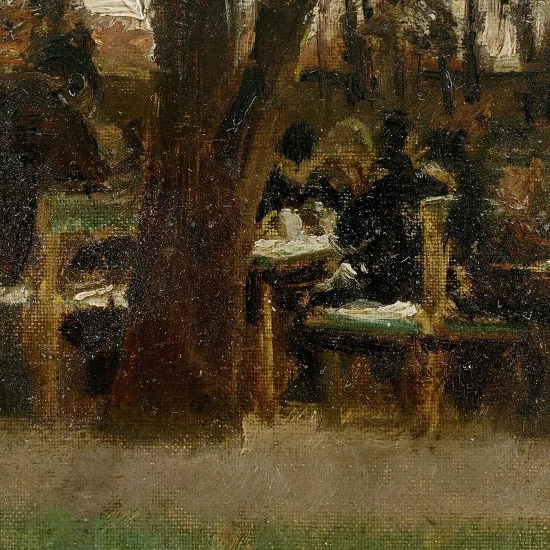 From Etzenhausen Garden Restaurant Max Liebermann