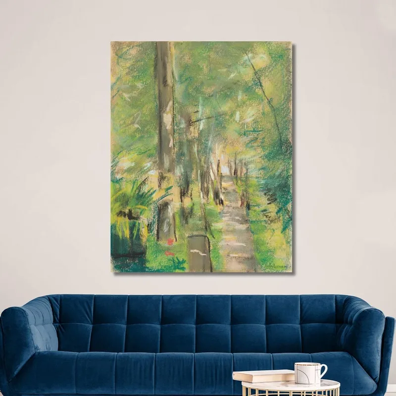 Birkenallee Im Wannseegarten Max Liebermann
