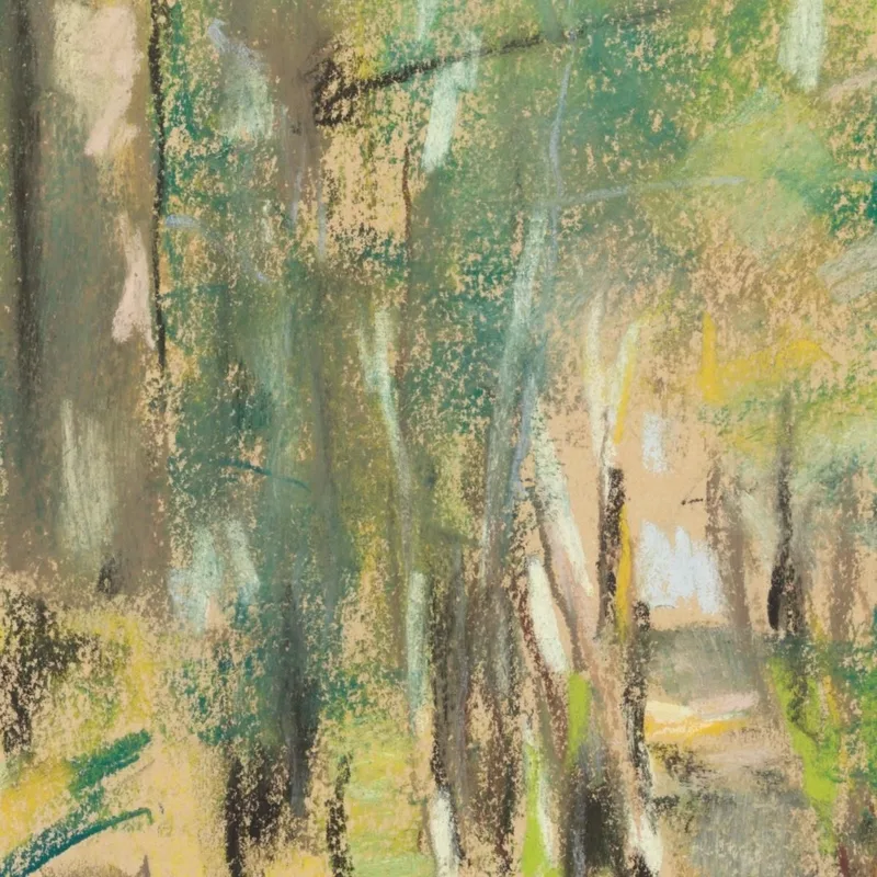 Birkenallee Im Wannseegarten Max Liebermann