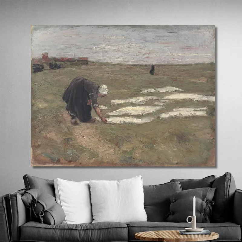 Bleaching On The Dunes Near Katwijk Max Liebermann