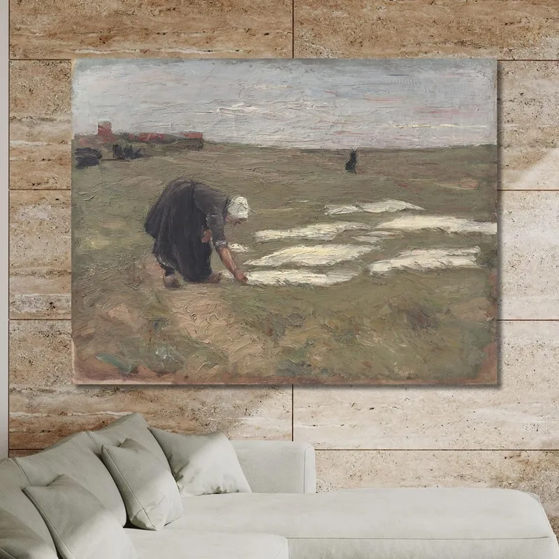 Bleaching On The Dunes Near Katwijk Max Liebermann