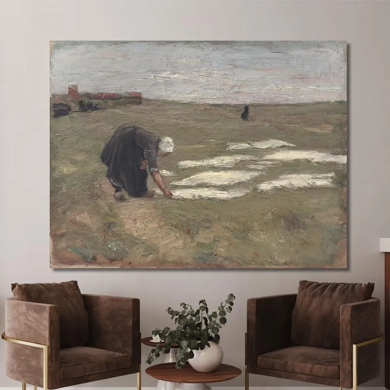 Bleaching On The Dunes Near Katwijk Max Liebermann
