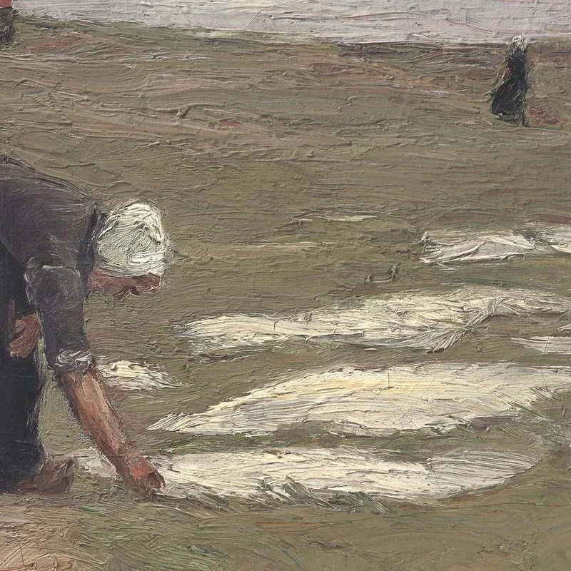 Bleaching On The Dunes Near Katwijk Max Liebermann