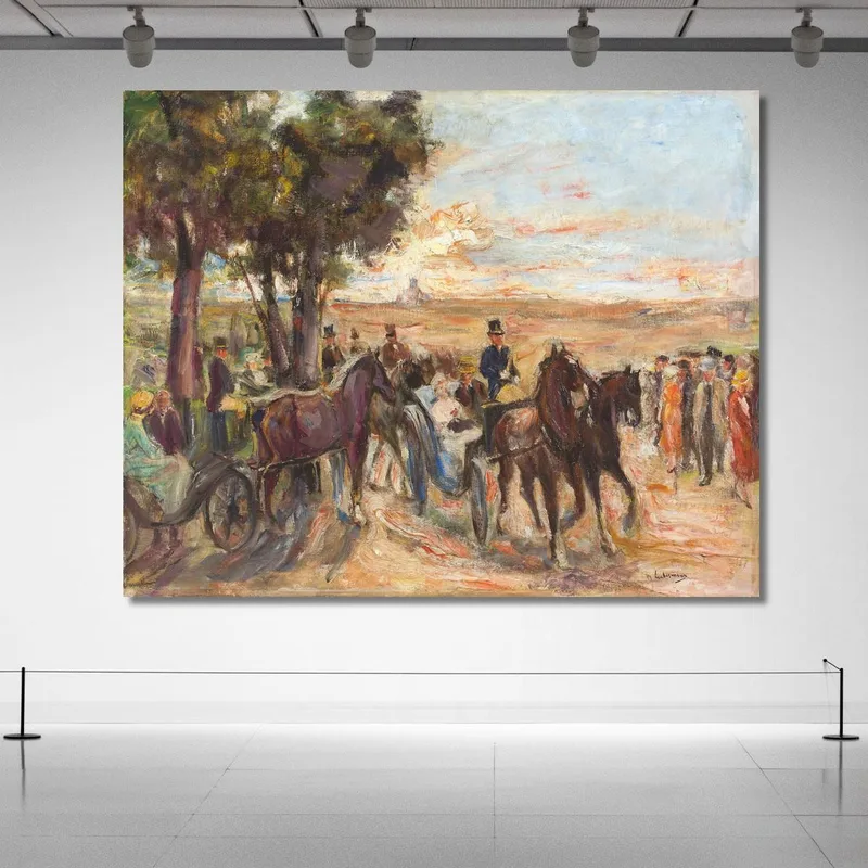 Promenade On Monte Pincio In Rome Max Liebermann