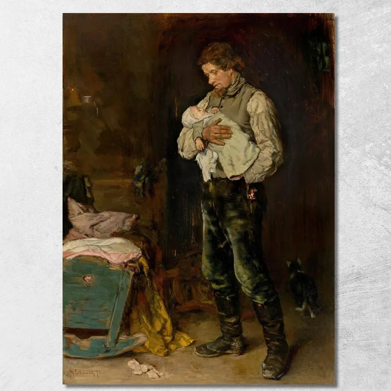 The Widower Max Liebermann canvas print